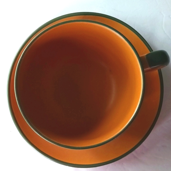 DESIGNPAC Inc. Large Cup & Saucer Grape Vine Hand Painted Set - Picture 11 of 15